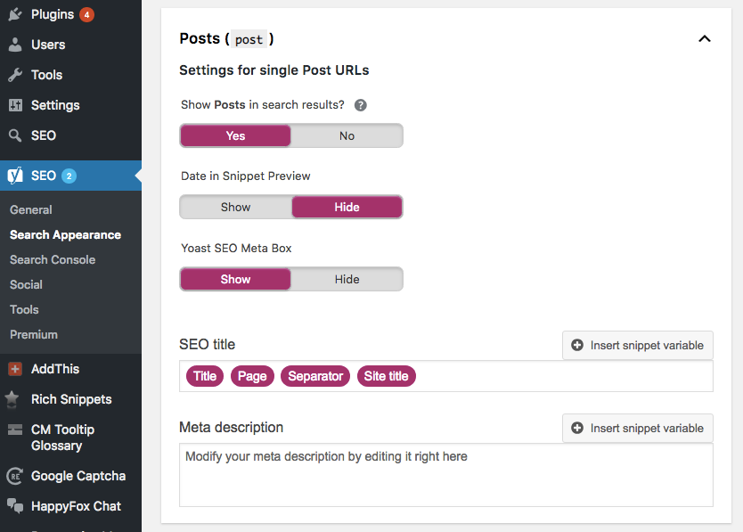 how to add title tag yoast plugin